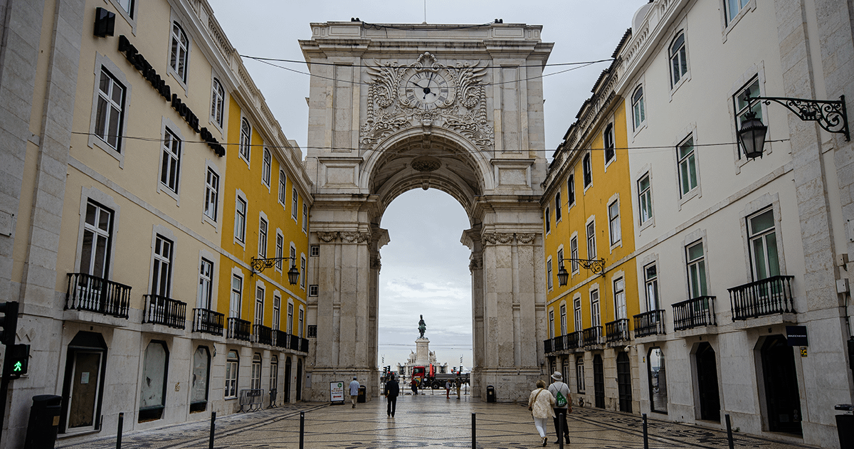 Arco da Rua Augusta in Lisbon 